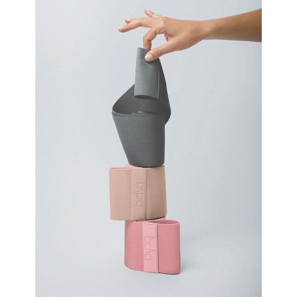 NEW BALA Fitness Bands Trio - Black, Pink, Tan - Picture 4 of 10